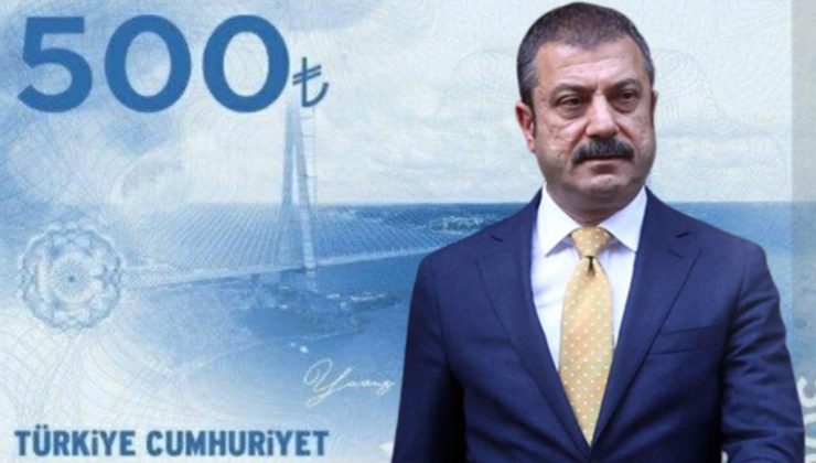Merkez Bankası Başkanı Kavcıoğlu, 500 TL’lik banknot çıkarılacağı iddialarını yalanladı